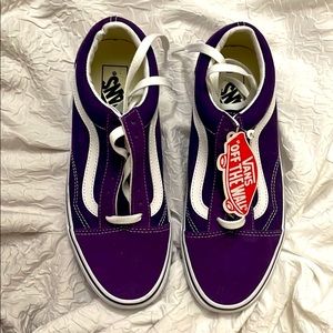 Brand new purple vans